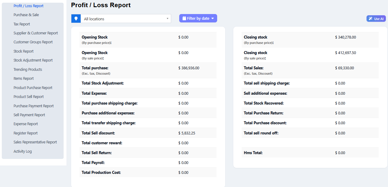 Multiple Reports