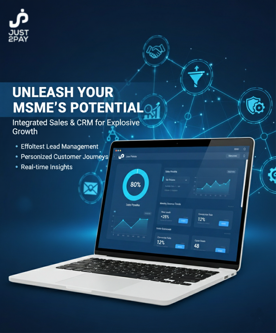 Tailoring Sales and CRM for MSME Success with Just2Pay's ERP